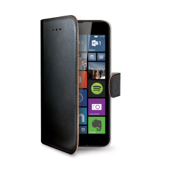 Celly WALLY custodia per cellulare Custodia a libro Nero