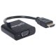 Manhattan 151436 cavo e adattatore video 0,3 m HDMI tipo A (Standard) VGA (D-Sub) Nero 3