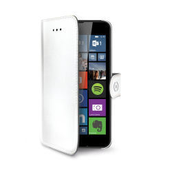 Celly WALLY477WH custodia per cellulare Custodia a borsellino Bianco