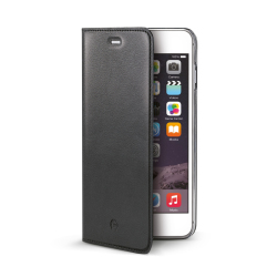 Celly AIRIP6SBK custodia per cellulare 11,9 cm (4.7") Custodia a libro Nero
