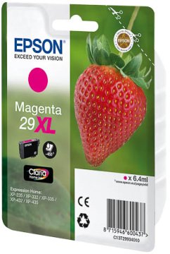 Epson Strawberry 29XL M cartuccia d'inchiostro 1 pz Originale Resa elevata (XL) Magenta