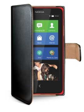 Celly WALLY409 custodia per cellulare Custodia a borsellino Nero