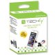 Techly Supporto Universale con Calamita da Auto per Smartphone e Tablet Nero (I-SMART-UNITY) 3