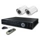Atlantis Land NetCamera System V400 Kit kit di videosorveglianza Cablato 4 canali 2