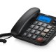 Brondi Super Brado LCD Telefono analogico Identificatore di chiamata Nero 3