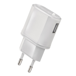 Celly TCUSBWH Caricabatterie per dispositivi mobili Universale Bianco AC Interno