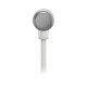JBL T280A Cuffie Cablato In-ear Musica e Chiamate Argento, Bianco 3