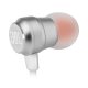 JBL T280A Cuffie Cablato In-ear Musica e Chiamate Argento, Bianco 6