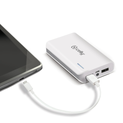 Celly Li-Ion 6000mAh Ioni di Litio Bianco