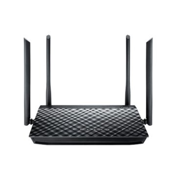 ASUS RT-AC1200G+ router wireless Gigabit Ethernet Dual-band (2.4 GHz/5 GHz) Nero