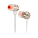 JBL T280A Cuffie Cablato In-ear Musica e Chiamate Oro 2