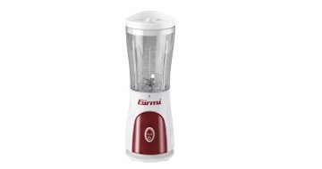Girmi FR25 frullatore 0,450 L Frullatore da tavolo 180 W Rosso, Trasparente, Bianco
