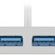 Goobay 66274 replicatore di porte e docking station per laptop Cablato USB 3.2 Gen 1 (3.1 Gen 1) Type-C Bianco 4