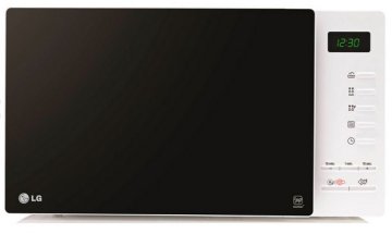 LG MH6354JAS forno a microonde Nero, Bianco Microonde con grill Superficie piana 23 L 800 W