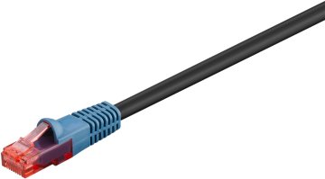 Goobay 94393 cavo di rete Nero 30 m Cat6 U/UTP (UTP)