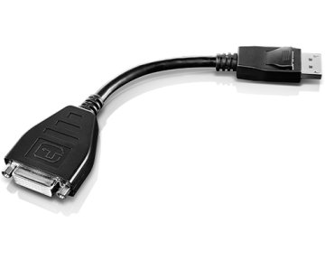 Lenovo 45J7915 cavo e adattatore video 0,2 m DVI-D DisplayPort Nero