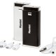 Hamlet Battery Bank batteria portatile esterna per tablet pc e smartphone colore argento 4