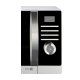 LG MH6882APS forno a microonde Nero, Argento Microonde con grill Superficie piana 28 L 900 W 3