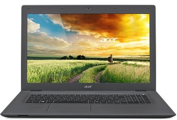 Acer Aspire E E5-773G-55EL Intel® Core™ i5 i5-6200U Computer portatile 43,9 cm (17.3") HD+ 4 GB DDR3L-SDRAM 500 GB HDD NVIDIA® GeForce® 920M Windows 10 Home Nero, Grigio