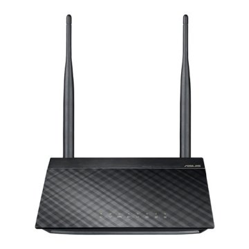 ASUS RT-N12 D1 router wireless Fast Ethernet Banda singola (2.4 GHz) Nero