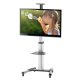 Techly Supporto a Pavimento con una Mensola Trolley TV LCD/LED/Plasma 37-70