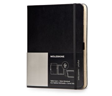 Moleskine ET4IPADAIRA0 custodia per tablet Custodia a libro Nero