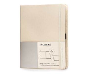 Moleskine ET4IPADAIRG4 custodia per tablet Custodia a libro Beige, Cachi