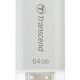 Transcend JetDrive Go 300 300 unità flash USB 32 GB USB Type-A / Lightning 3.2 Gen 1 (3.1 Gen 1) Argento 2