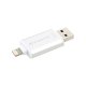 Transcend JetDrive Go 300 300 unità flash USB 32 GB USB Type-A / Lightning 3.2 Gen 1 (3.1 Gen 1) Argento 4
