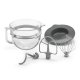 KitchenAid 5KSM6521X Sbattitore con base 500 W Argento 4
