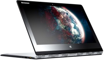 Lenovo IdeaPad Yoga 3 Pro Intel® Core™ M M-5Y51 Ibrido (2 in 1) 33,8 cm (13.3") Touch screen Quad HD+ 8 GB DDR3L-SDRAM 256 GB SSD Wi-Fi 5 (802.11ac) Windows 10 Home Argento