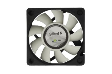 Gelid Solutions FN-SX06-38 sistema di raffreddamento per computer Case per computer Ventilatore 6 cm Nero, Bianco