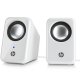 HP Multimedia 2.0 Speakers altoparlante Argento, Bianco Cablato 2