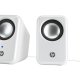 HP Multimedia 2.0 Speakers Argento, Bianco Cablato 3