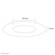 Neomounts FPMA-CRW5HM Rosone di copertura - diam. 50 mm 3