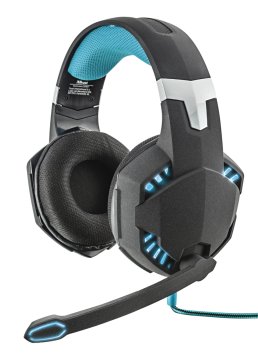 Trust GXT 363 Auricolare Cablato A Padiglione Gaming Nero, Blu
