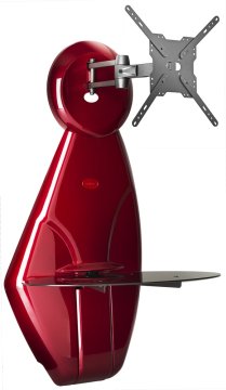Meliconi Ghost Design 1500 Rotation 160 cm (63") Rosso