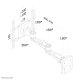 Neomounts Supporto a parete per monitor/TV 5