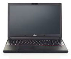 Fujitsu LIFEBOOK E556 Intel® Core™ i3 i3-6100U Computer portatile 39,6 cm (15.6") 4 GB DDR4-SDRAM 500 GB HDD Windows 7 Professional Nero