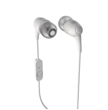 JBL T100A Auricolare Cablato In-ear Musica e Chiamate Bianco