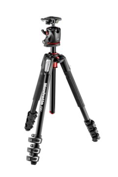 Manfrotto MK190XPRO4-BHQ2 treppiede Fotocamere digitali/film 3 gamba/gambe Nero