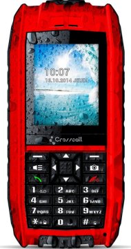 Crosscall Shark V2 5,59 cm (2.2") 115 g Rosso Telefono cellulare basico