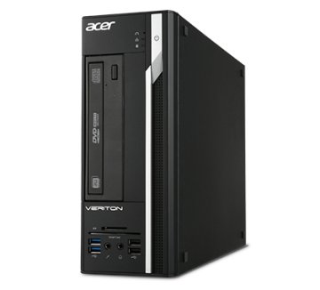 Acer Veriton X2632G Intel® Core™ i3 i3-4170 4 GB DDR3-SDRAM 500 GB HDD Windows 7 Professional Desktop PC Nero