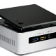 Intel NUC5i3RYH Nero, Acciaio inox i3-5010U BGA 1168 2,1 GHz 2