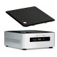 Intel NUC5i3RYH Nero, Acciaio inox i3-5010U BGA 1168 2,1 GHz 5