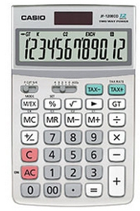 Casio JF-120 ECO calcolatrice Desktop Calcolatrice con display