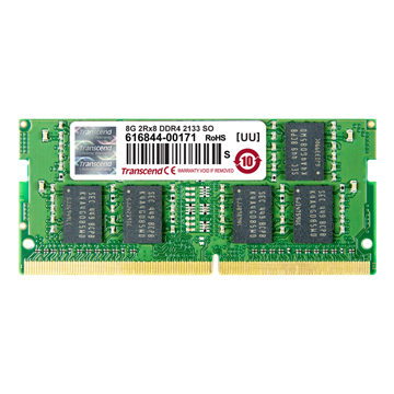 Transcend 16GB DDR4 memoria 2 x 8 GB 2133 MHz