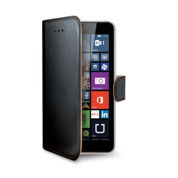 Celly WALLY custodia per cellulare Custodia a libro Nero
