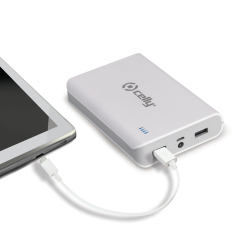 Celly Li-Ion 10000mAh Ioni di Litio Bianco