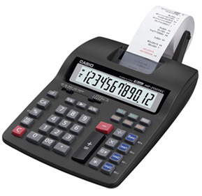 Casio HR-200TEC calcolatrice Desktop Calcolatrice con stampa Nero